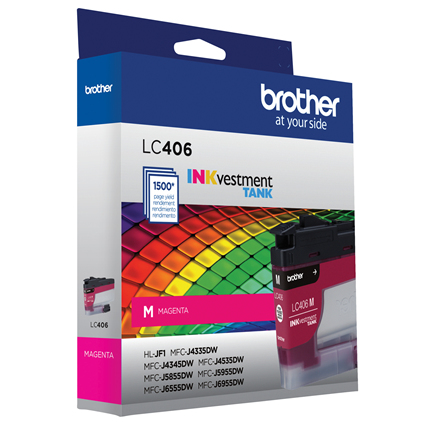 Brother LC406MS ink cartridge 1 pc(s) Original Standard Yield Magenta – image 8