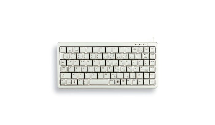 CHERRY G84-4100 tangentbord USB QWERTY Engelska (Storbritannien) Grå