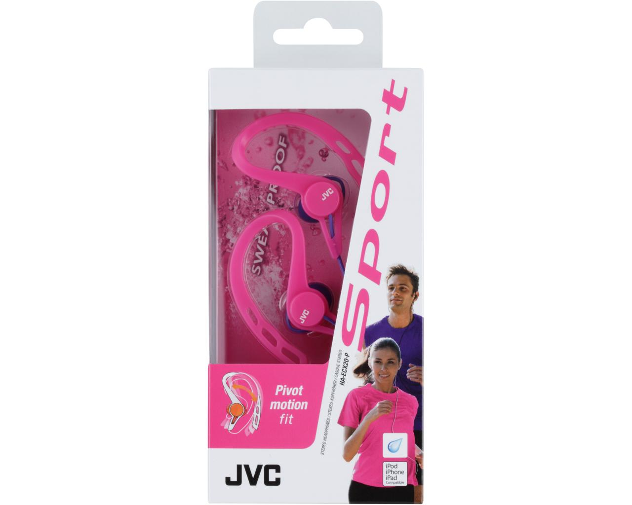 JVC HA-ECX20-P-E Inner ear headphones for running – image 2