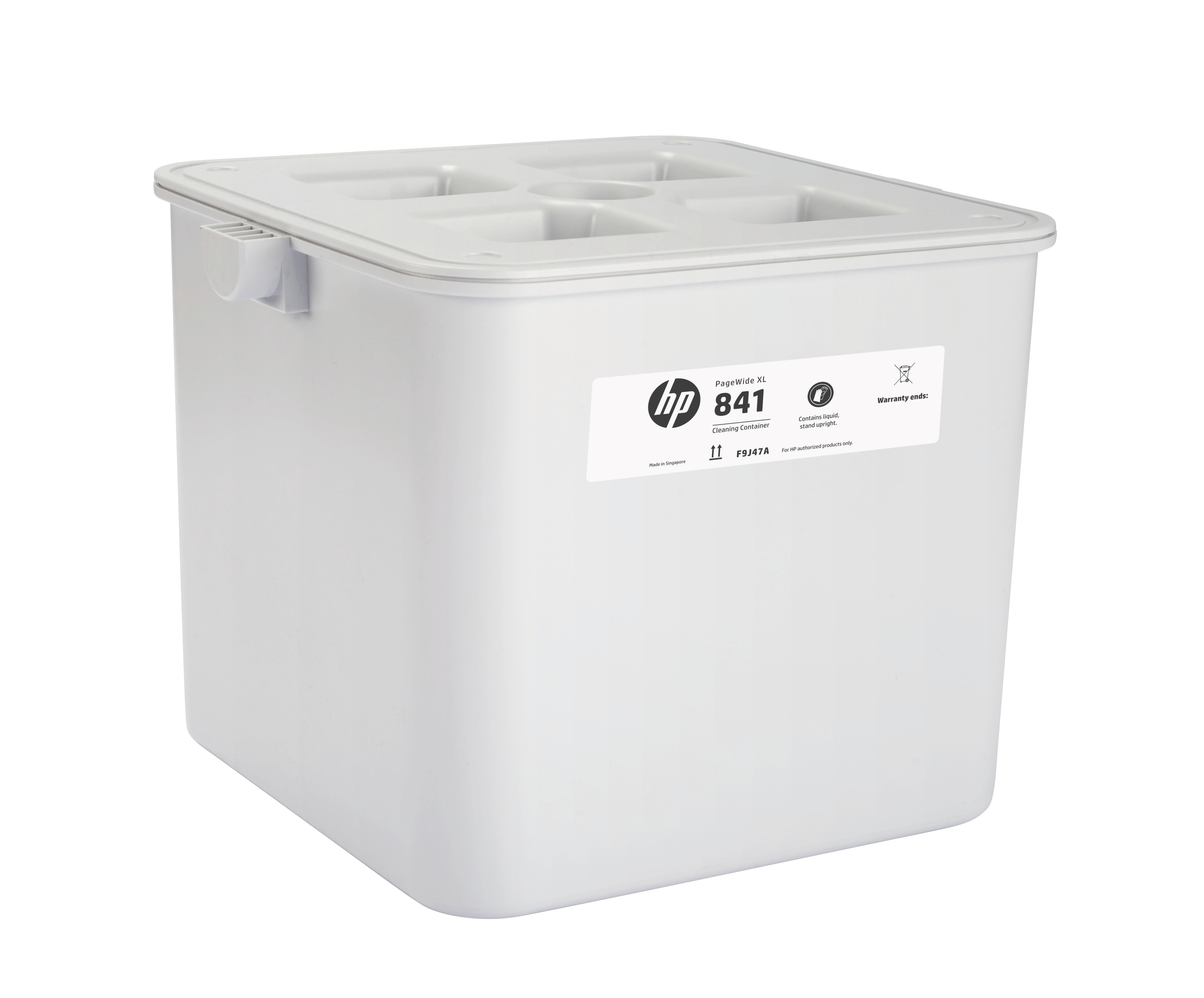 HP 841 PageWide XL Temizlik Konteyneri (F9J47A) - Termal Mürekkep Püskürtmeli Yazıcılar İçin Atık Konteyneri