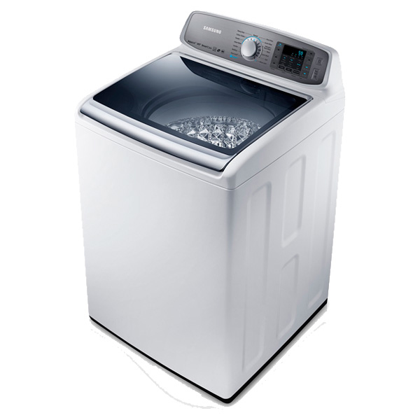 Samsung WA50F9A8DSW washer dryer Freestanding Top-load White – image 5