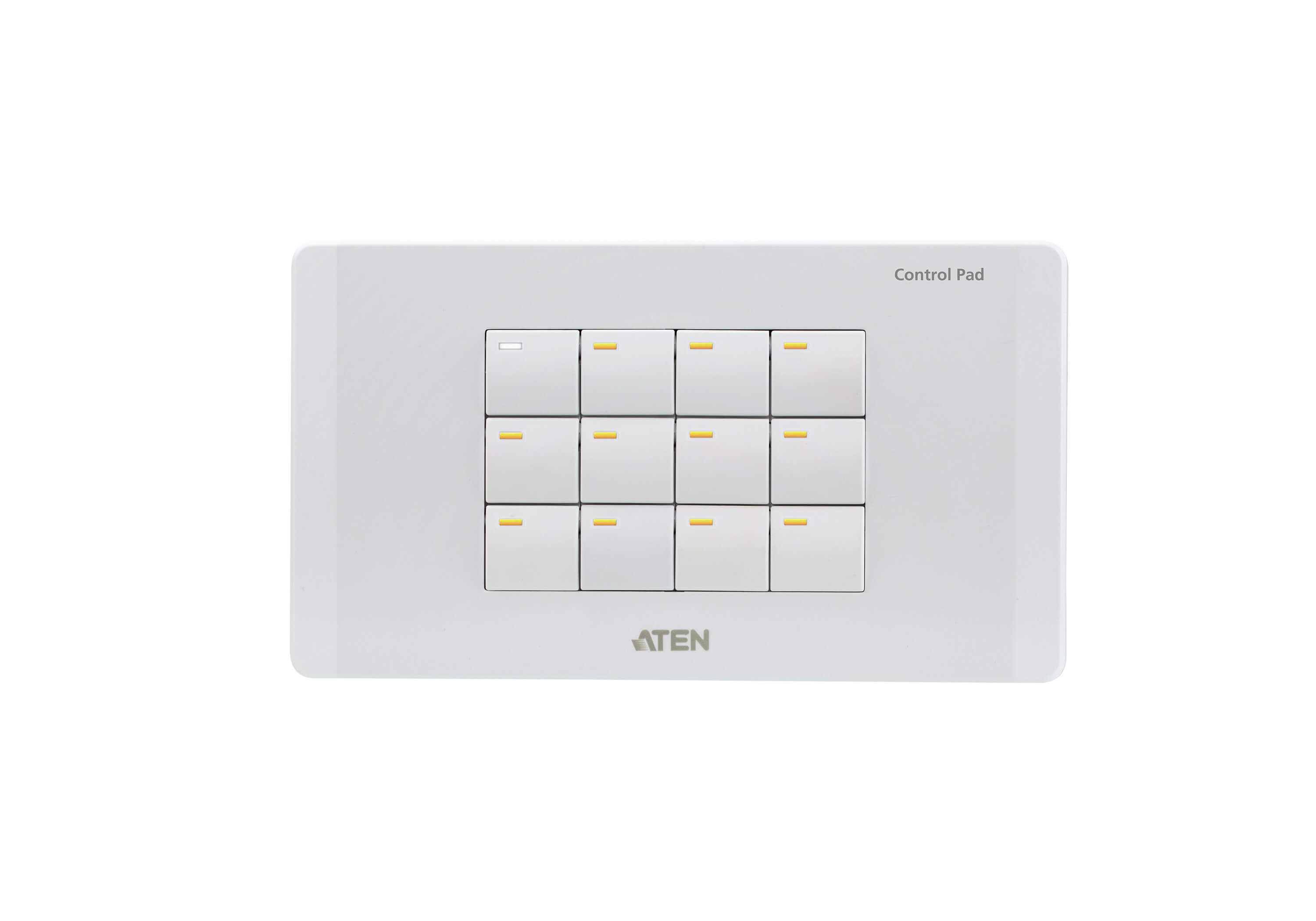 ATEN ATEN-kontrollsystem - Kontrollpanel med 12 knappar (EU, 2 switch)