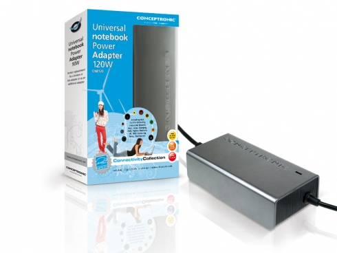 Conceptronic Universal Notebook Adapter 120W – image 4