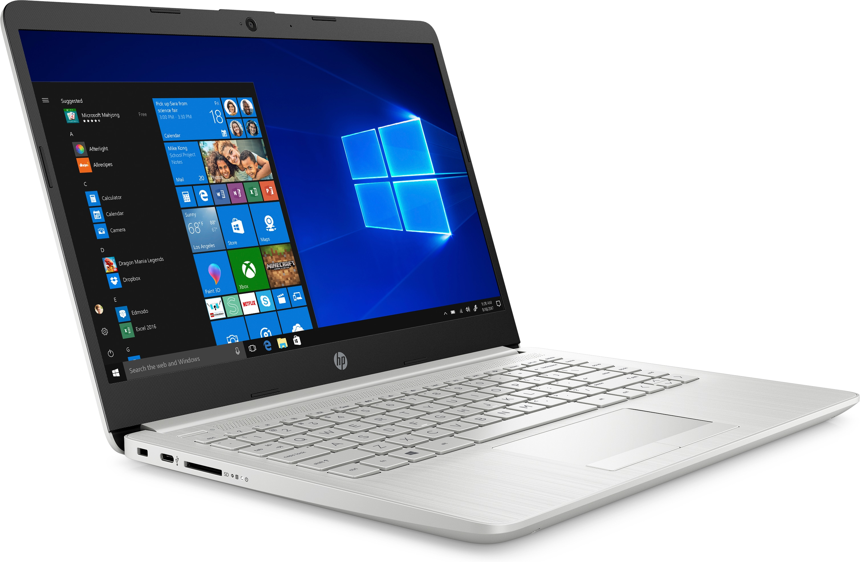 Specs HP 14s-dk0028au A4-9125 Laptop 35,6 cm (14
