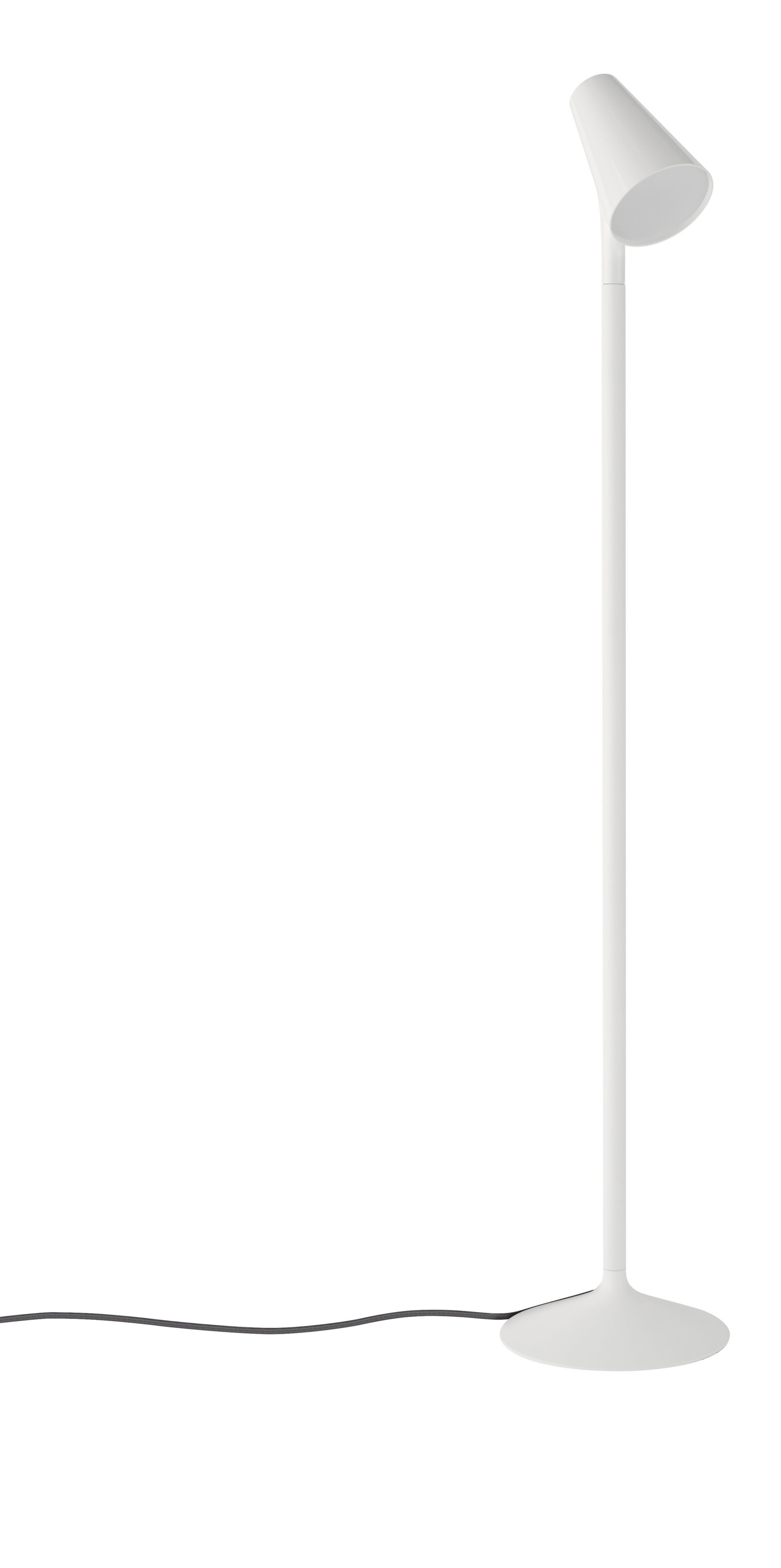 مصباح أرضي Lirio by Philips 4250031LI، 5 واط إجمالي، 2x 2.5 واط LED، أبيض دافئ، هيكل صناعي أبيض