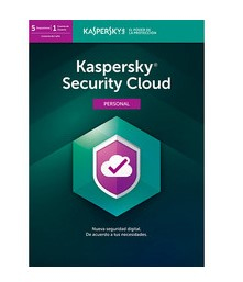 Antivirus KASPERSKY SECURITY CLOUD PERSONAL Antivirus KASPERSKY SECURITY CLOUD PERSONAL 5 Licencias 1 Años - KL1923Z5EFS-9