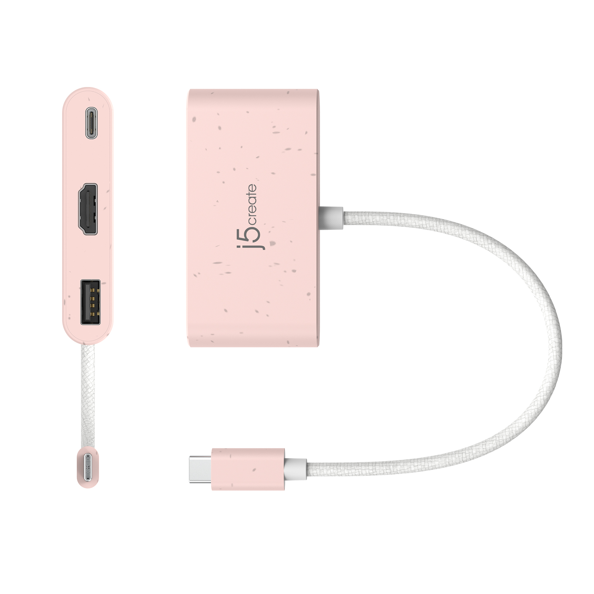 j5create JCA379ER - USB-C® to HDMI™ & USB™ Type-A with Power Delivery – image 3