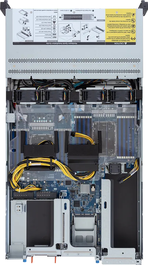 GIGABYTE R283-SF1-AAL1 Intel C741 LGA 4677 (Socket E) Rack (2U) Black, Steel – image 3