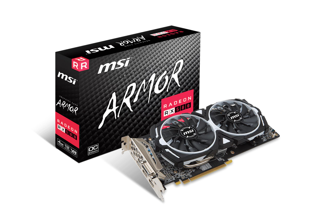 MSI V341-064R graphics card AMD Radeon RX 580 – image 2