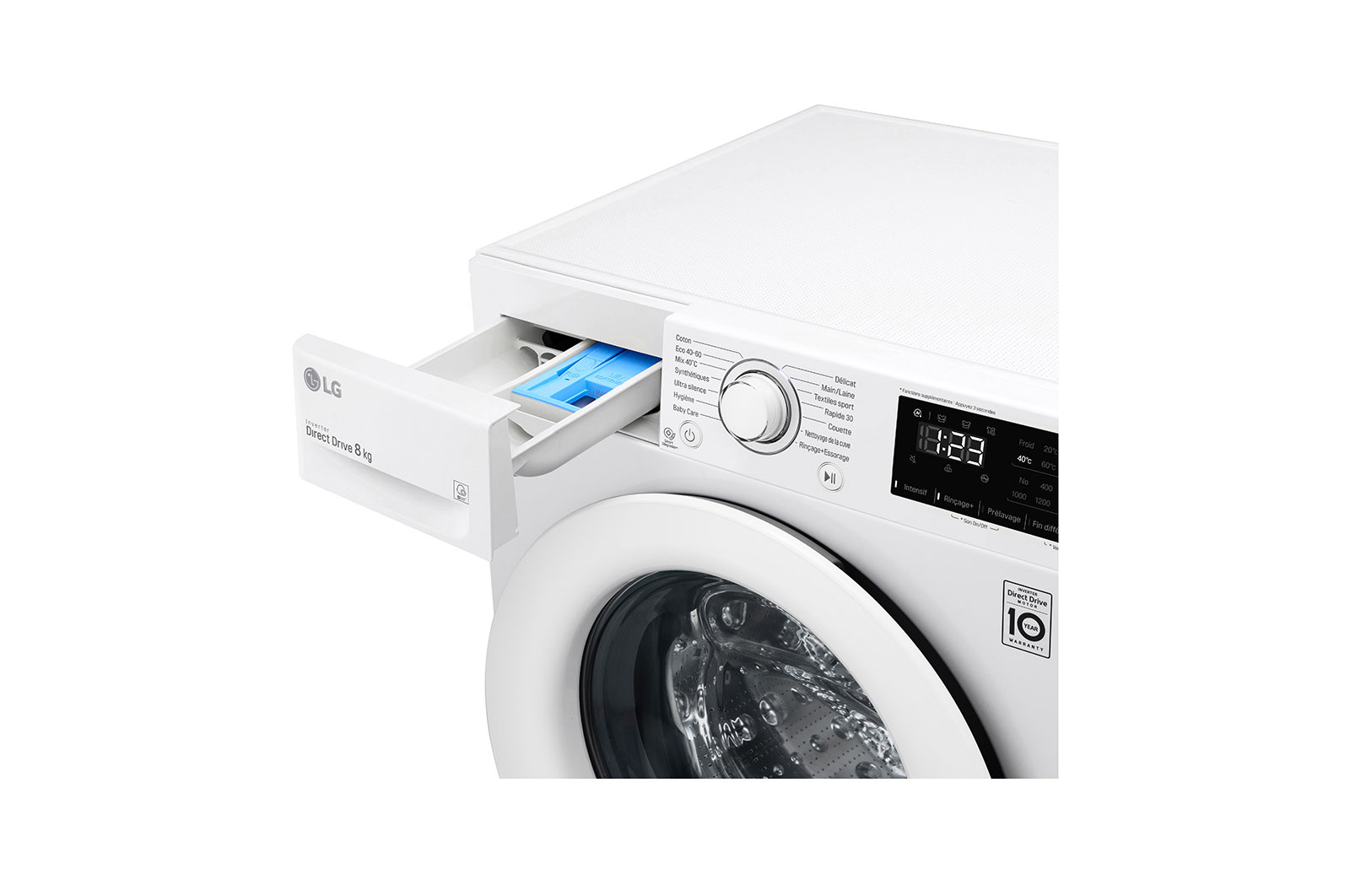 LG F84N23WH washing machine Front-load – image 4