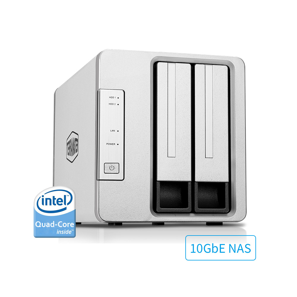 TerraMaster F2-422 NAS/storage server Desktop Intel® Celeron® J3455