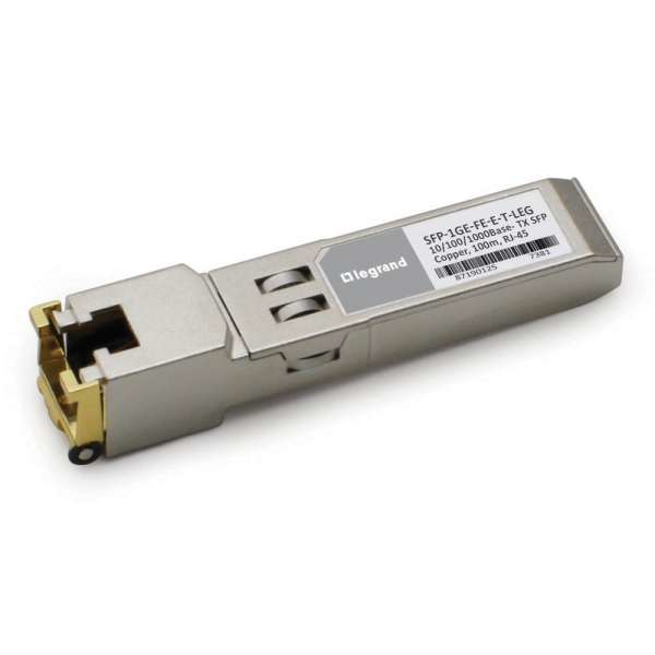 Legrand Juniper NETWORKS® SFP-1GE-FE-E-T COMPATIBLE 10/100/1000BASE-TX COPPER SFP (MINI-GBIC) Transceiver Module