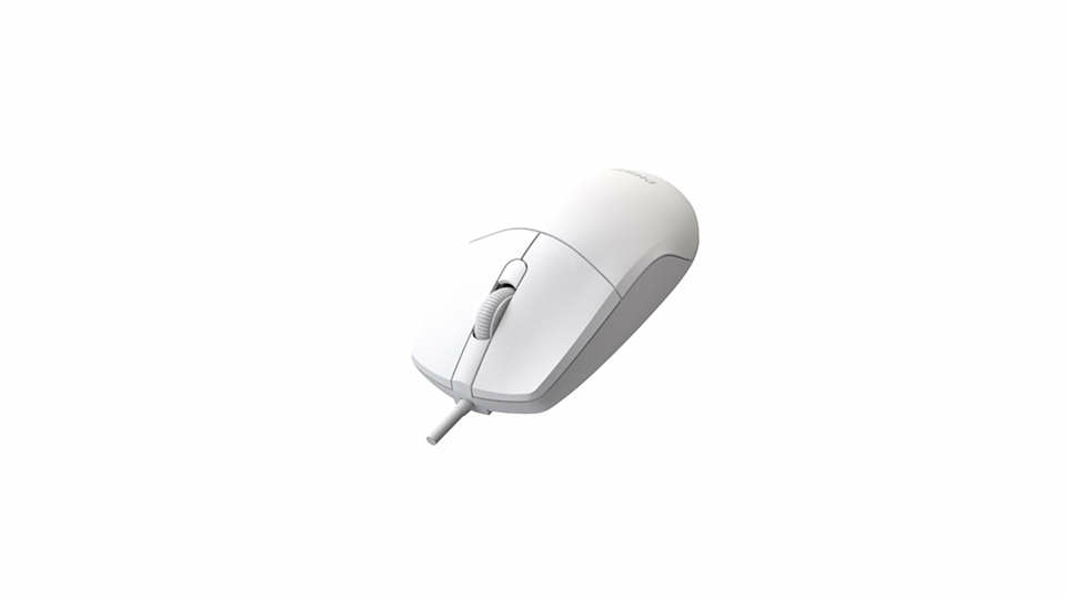 Philips 2000 series SPK7247W/93 mouse Universal Ambidextrous USB Type-A Optical 1200 DPI – image 3