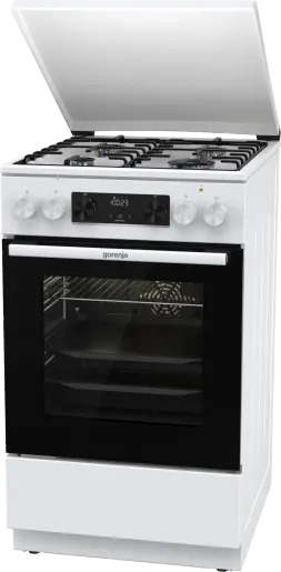 Gorenje G600 GK5C64WH cooker Freestanding cooker Electric Gas White – image 2