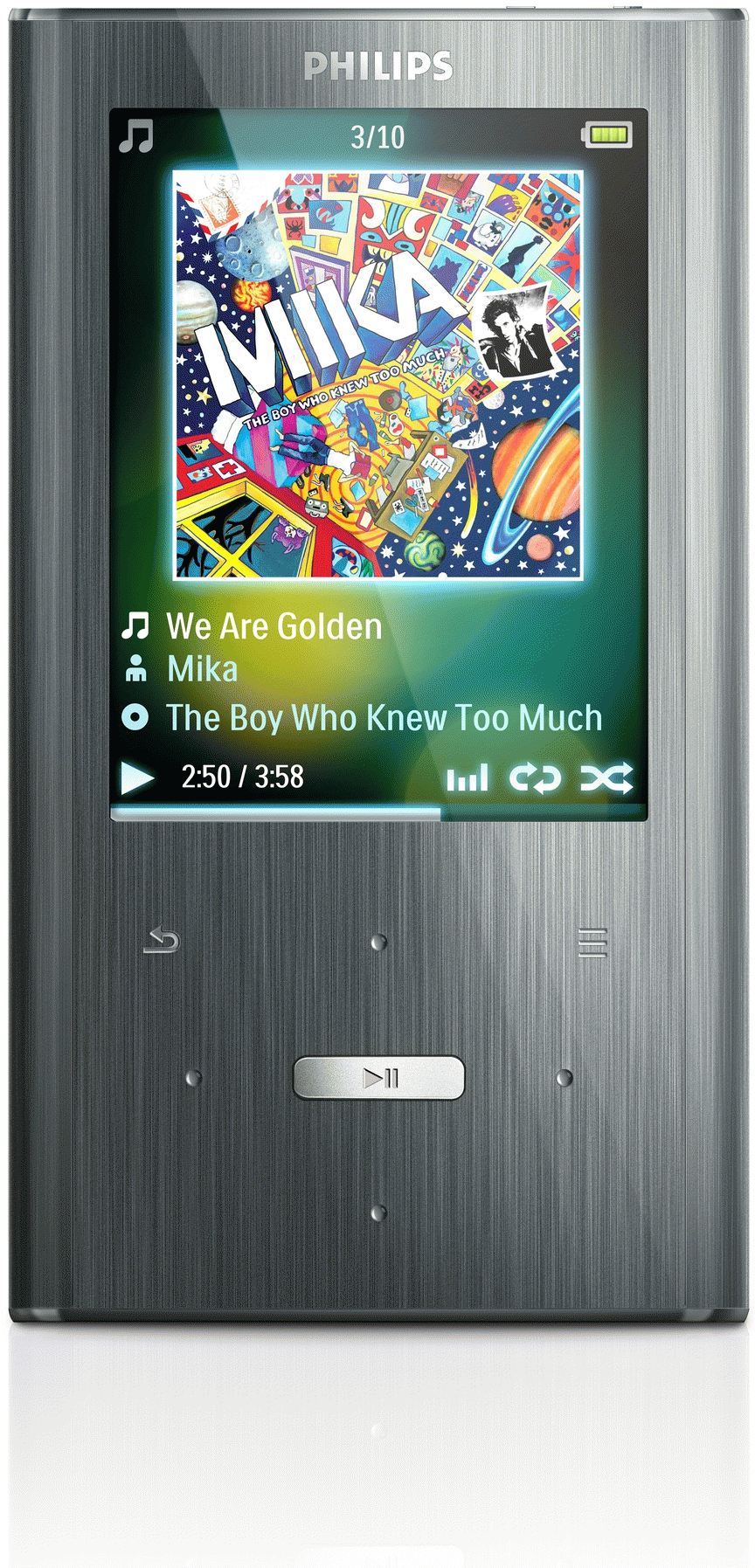 Philips GoGear MP4 player SA2ARA08K/02 – image 1