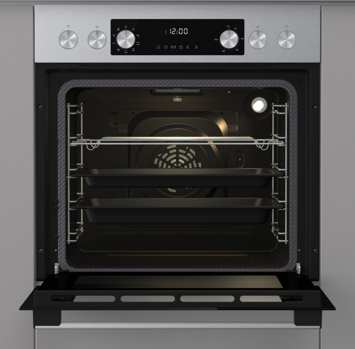Gorenje BCA6737AO5X 73 L Stainless steel – image 2