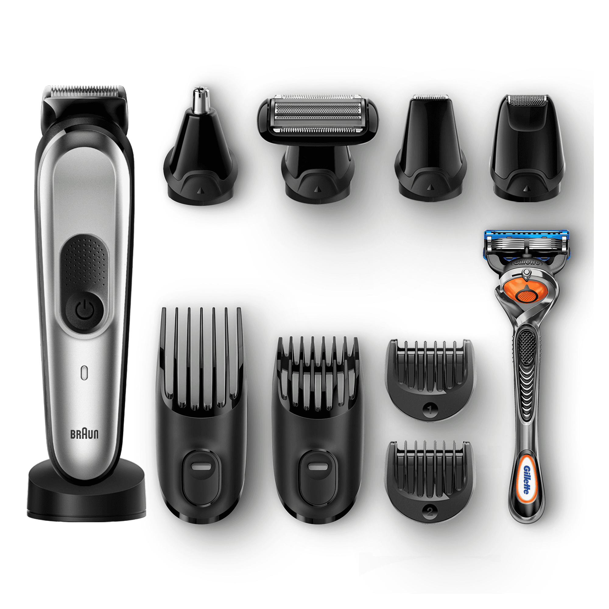 Braun Multigroomer 10-in-1 All-in-one trimmer MGK7020, Beard Trimmer & Hair Clipper, Mini Shaver & Detail Trimmer – image 2