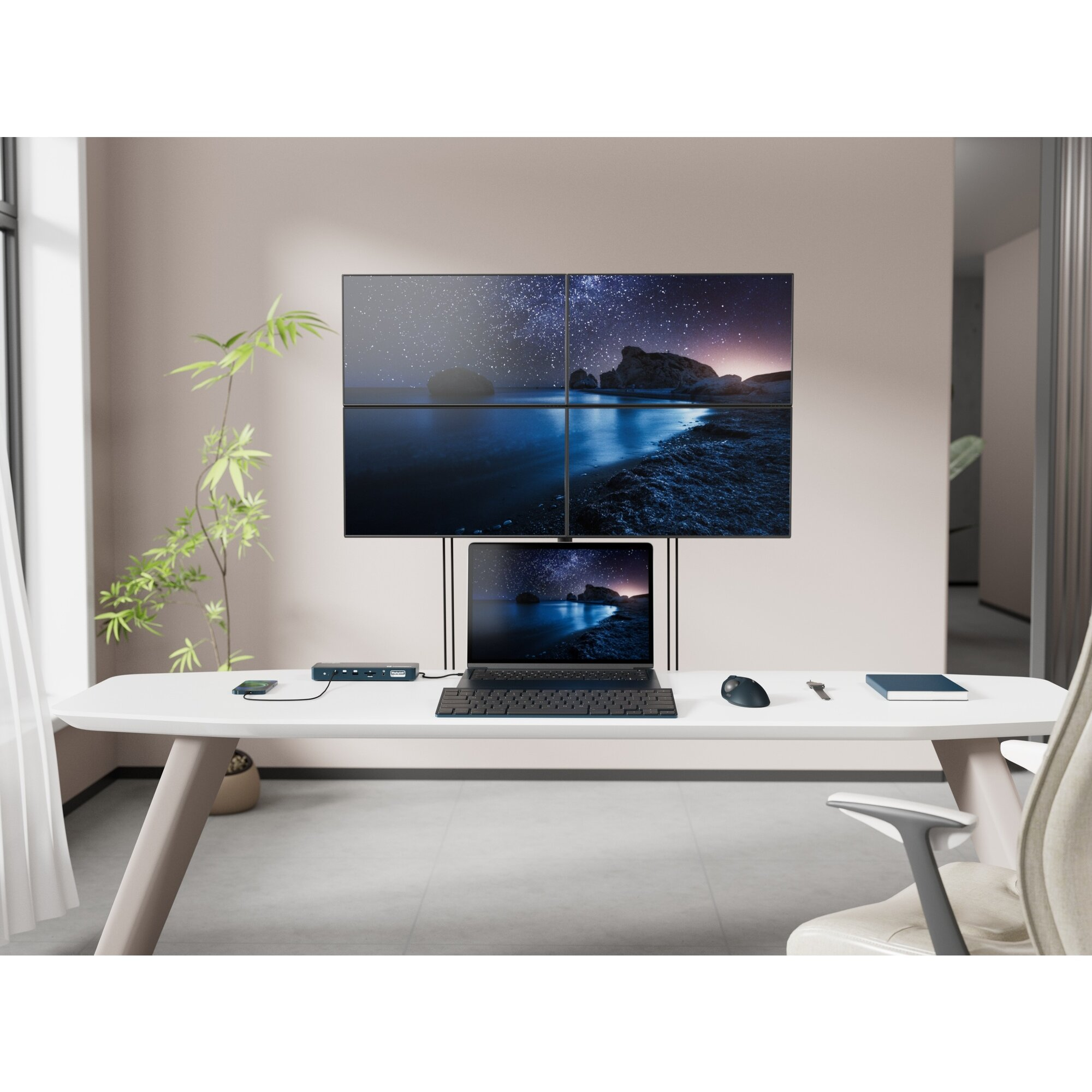 Kensington EQ Thunderbolt 4 Quad 4K 40Gbps Dock with DisplayLink Technology – Midnight Blue – image 7