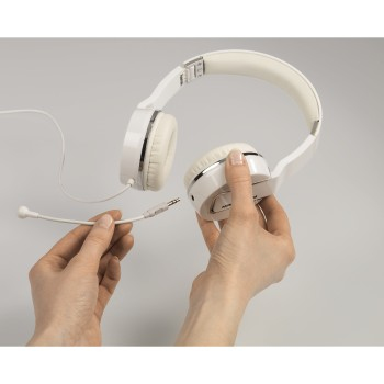 Hama Mentality Headset Wired Head-band Calls/Music White – image 9