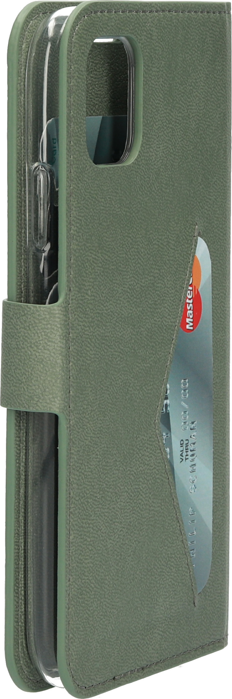 Mobiparts Classic Wallet Case iPhone 11 Pro Stone Green – image 4