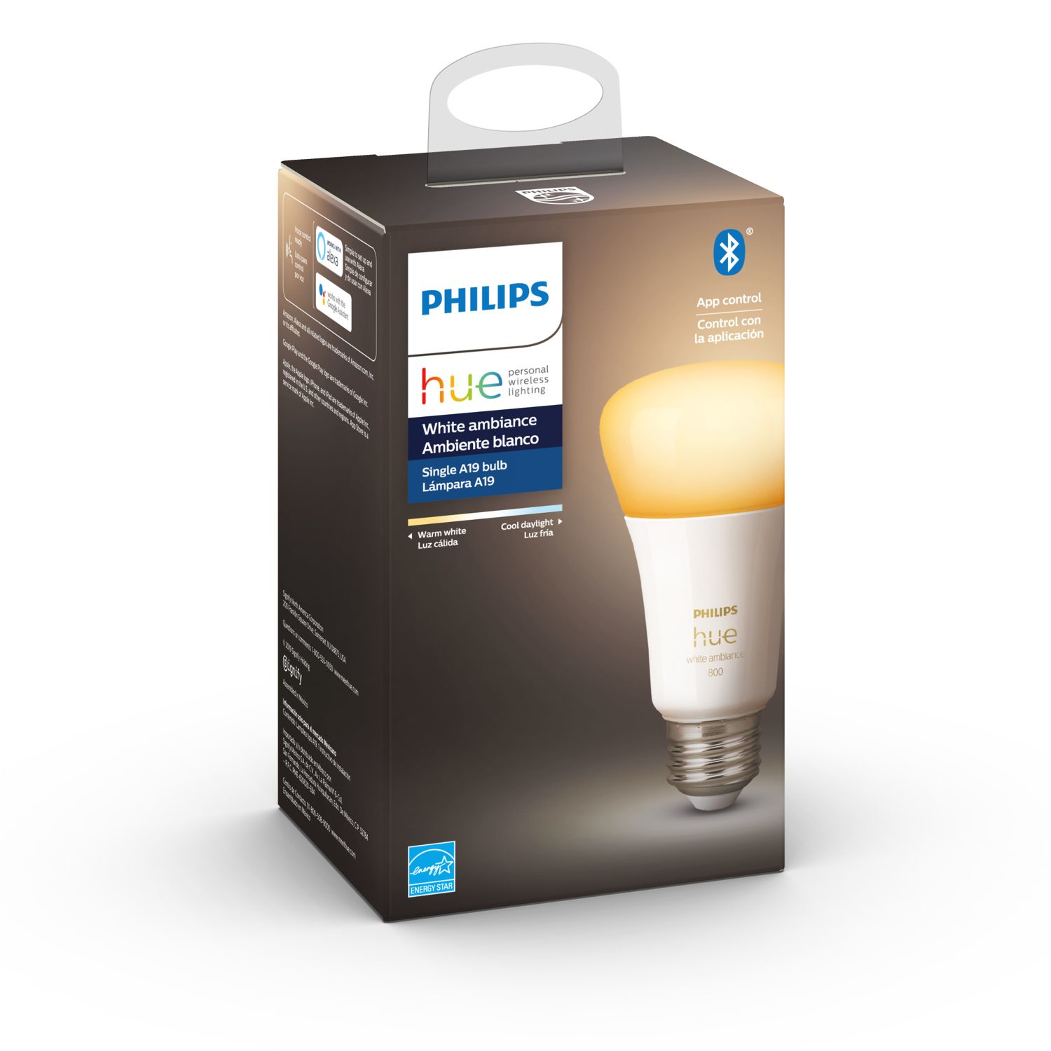 Philips by Signify Philips Hue White ambience 046677548490 smart lighting Smart bulb Bluetooth/Zigbee – image 4
