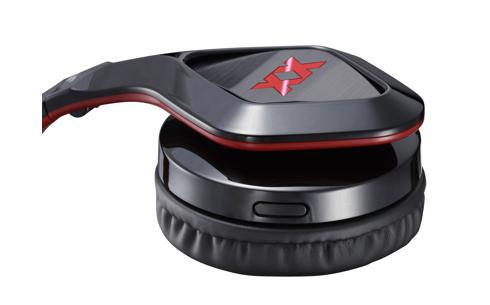 JVC HA-SR100X-BE headphones/headset Wired Head-band Calls/Music Black, Red – image 2