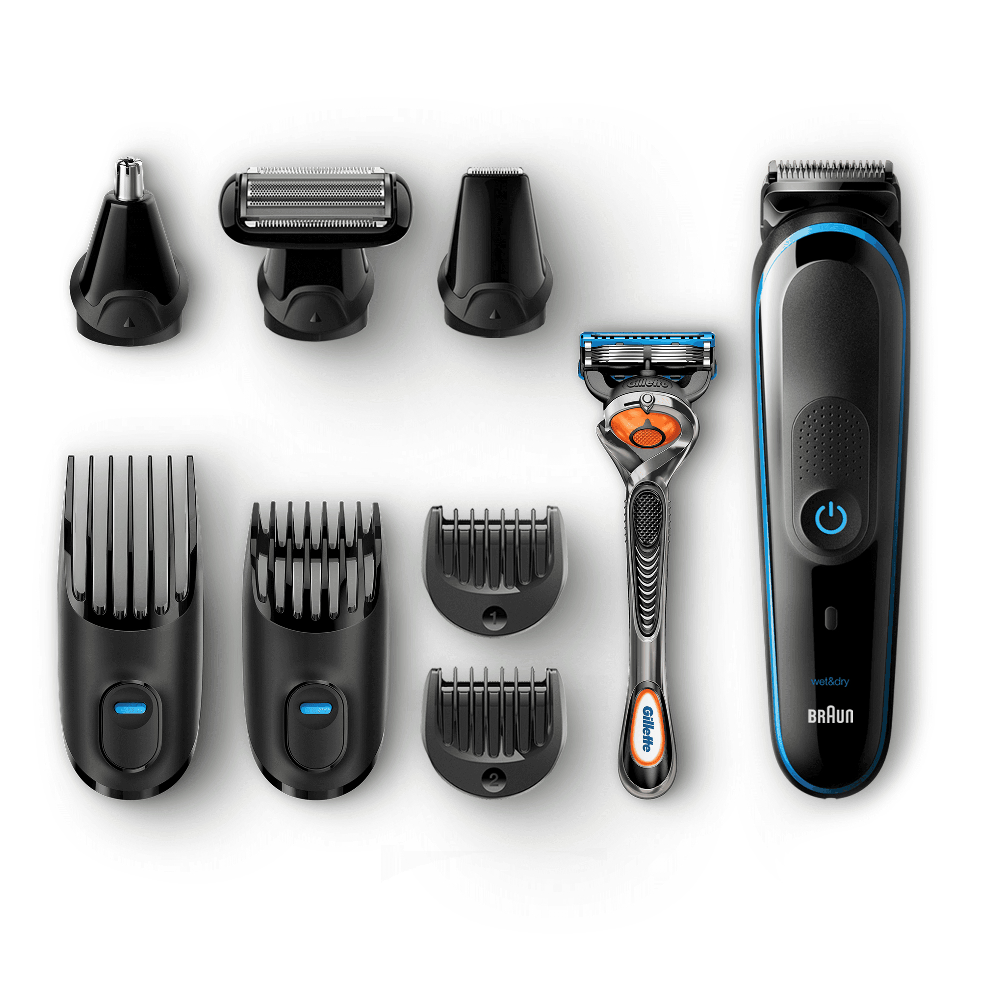 Braun Multigroomer 9-in-1 All-in-one trimmer MGK5080, Beard Trimmer & Hair Clipper, Body Groomer, Detail Trimmer – image 1