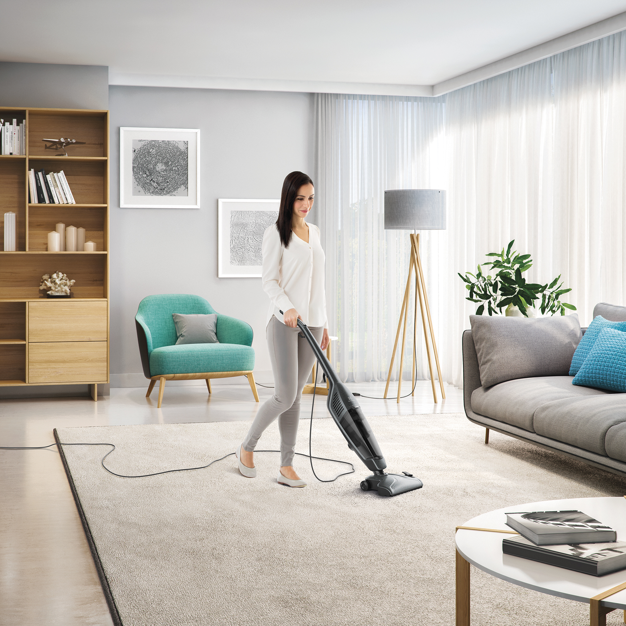 Electrolux EUEL72LGM Stick vacuum AC Dry Cyclonic Bagless – image 3