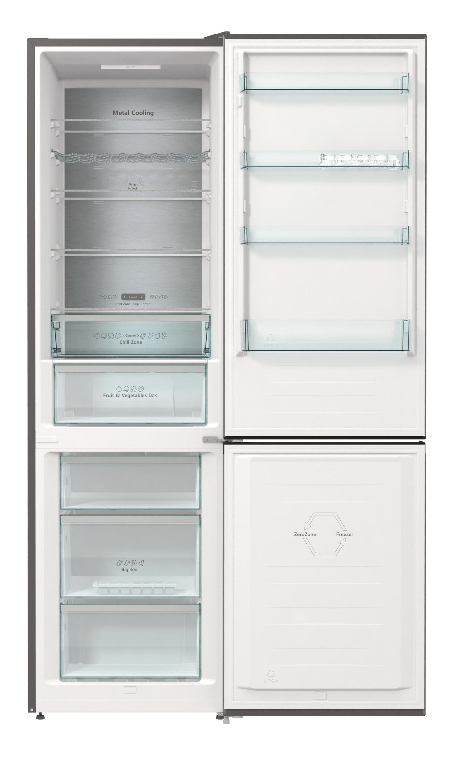 Hisense RB470N4SICUK fridge-freezer Freestanding – image 7