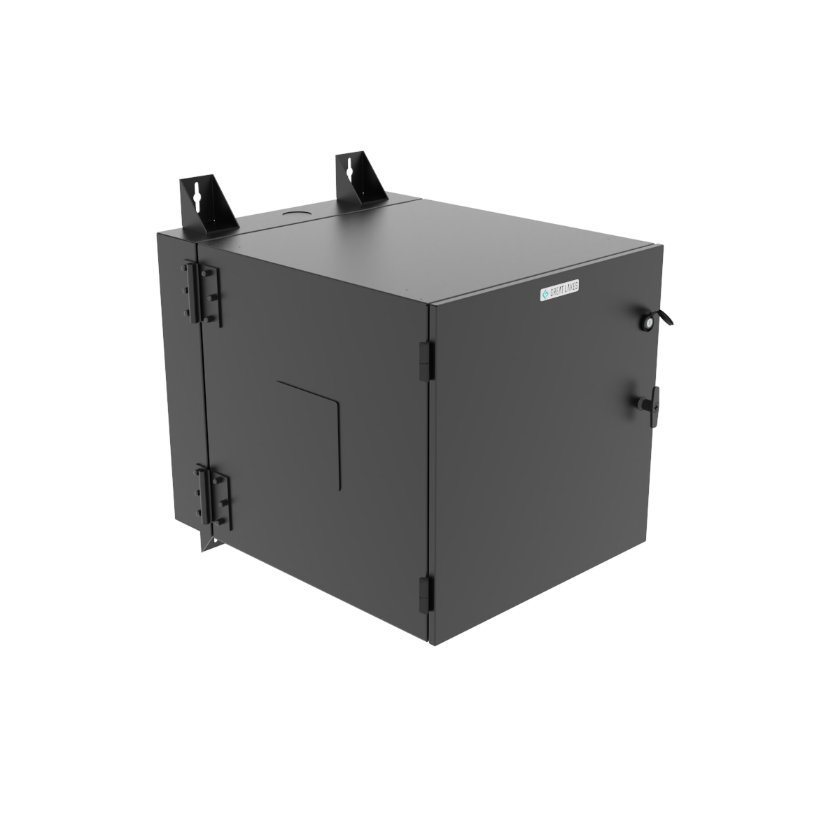 Vertiv GL24N12-30-B-AF00 rack cabinet 12U Wall mounted rack Black