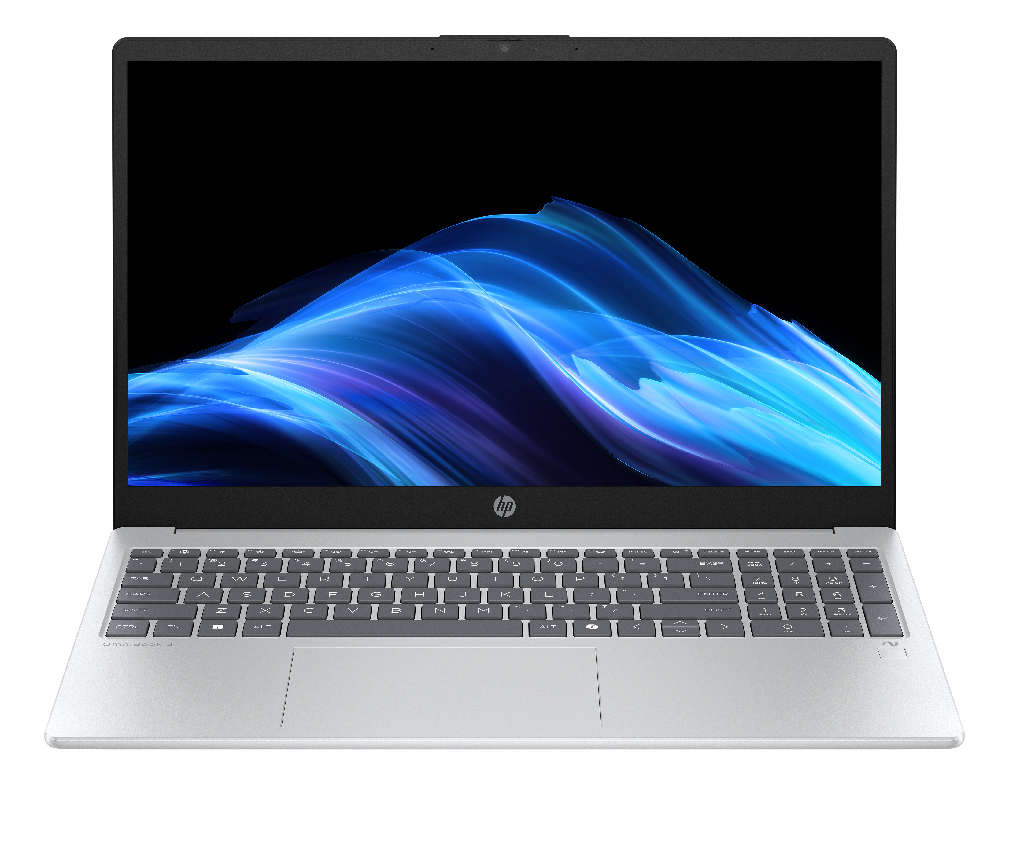Portátil - HP OmniBook 3 NGAI 15-fn0001ns, 15,6" Full HD, AMD Ryzen™ AI 7 350, 32 GB RAM, 1 TB SSD, Radeon™ 860M, Windows 11 Home, Plata - imagen 2