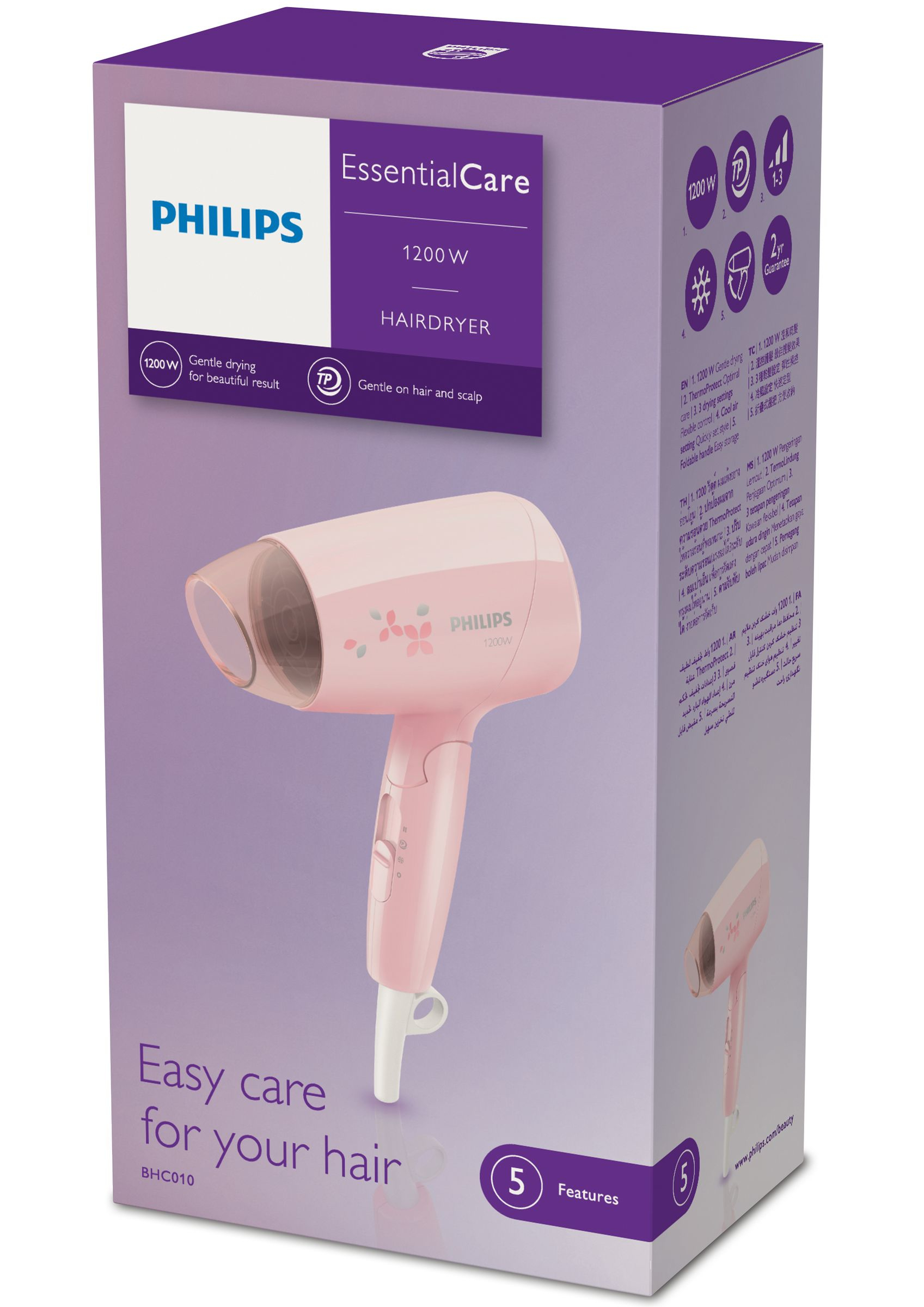 Philips Essential Care BHC010/03 hair dryer – image 2