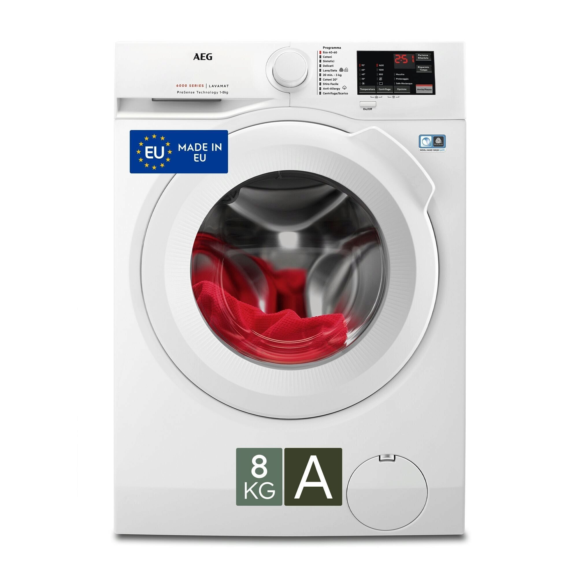 AEG L6FBI6W8 — vue 1 sur 8