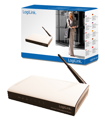 LogiLink WL0052 wireless router White