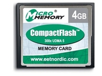 CoreParts MMCFX300/4GB memory card CompactFlash