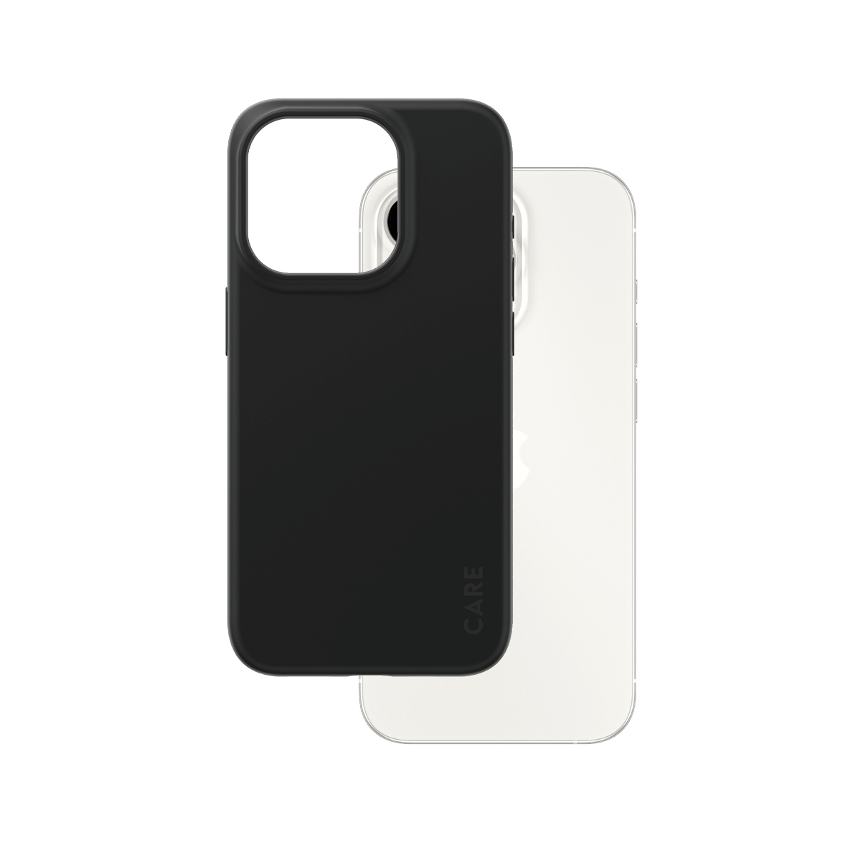 PanzerGlass CARE by PG BLK iPhone 15 Pro custodia per cellulare Cover Trasparente