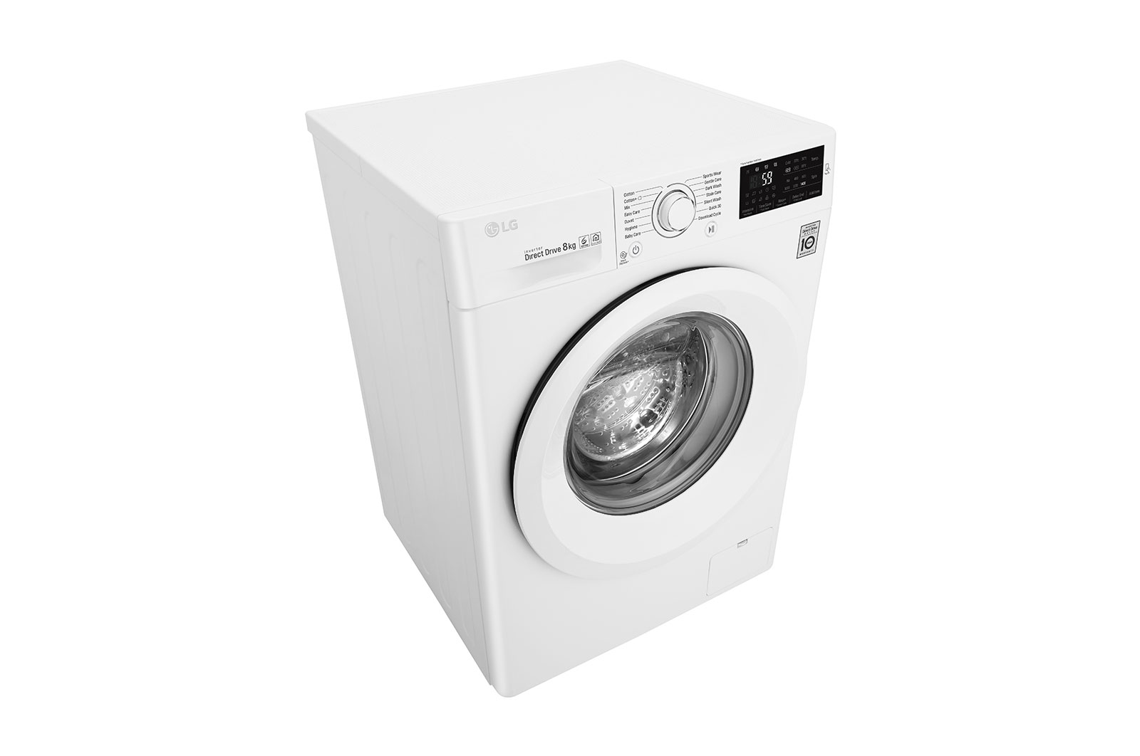 LG F84J5TN3W washing machine Front-load – image 8