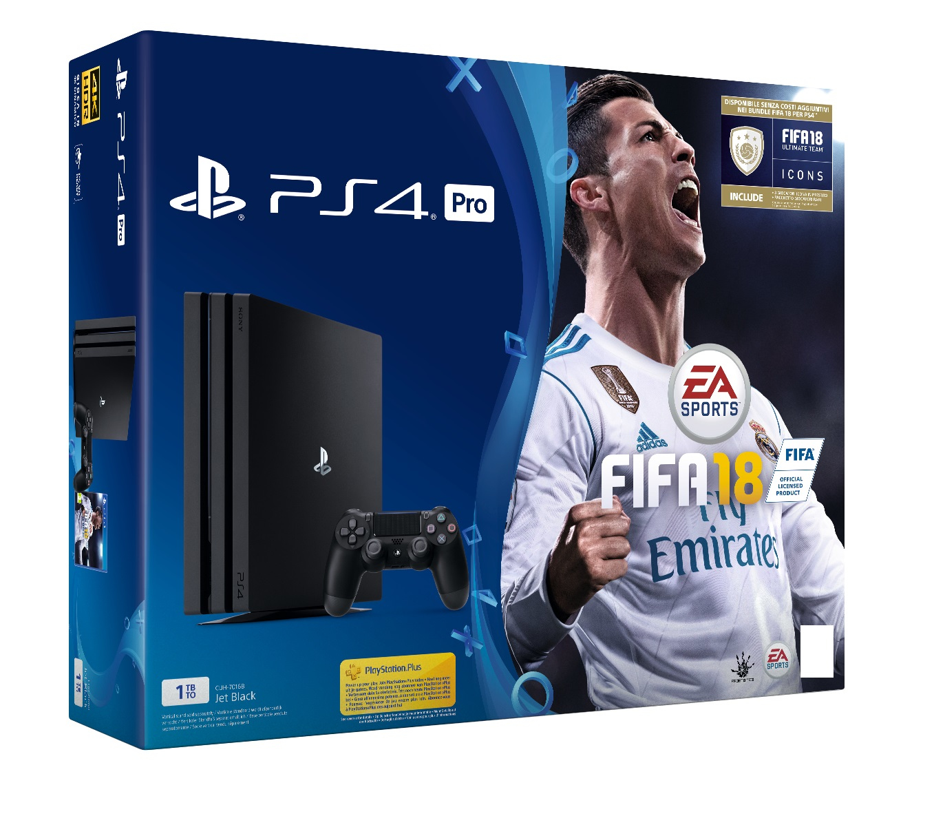 Sony Interactive Entertainment PlayStation 4 Pro 1TB + FIFA 18