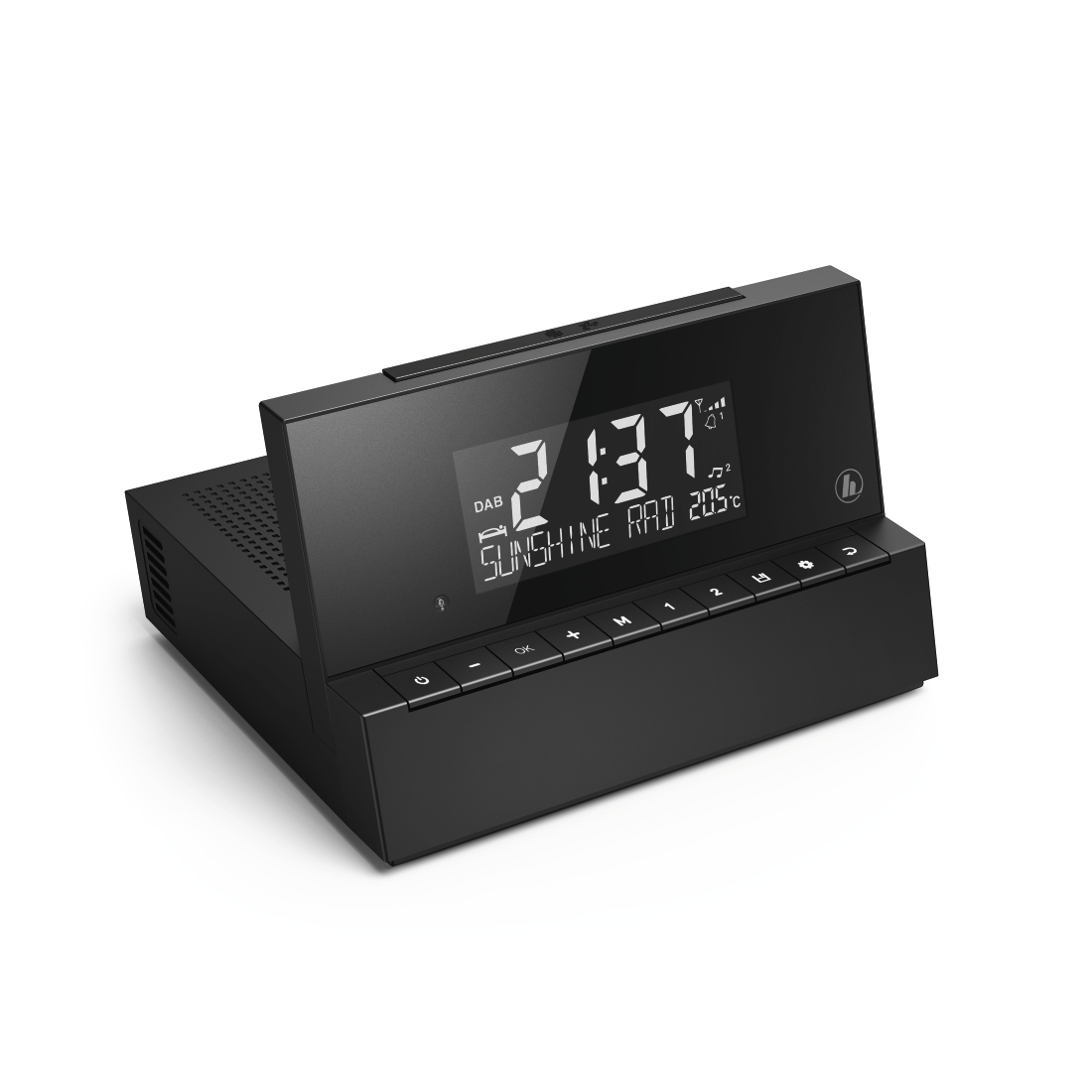 Hama DR35 Clock Analog & digital Black – image 1