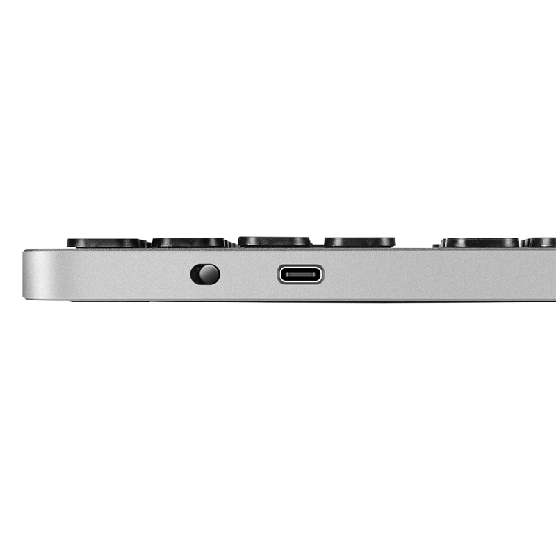 LogiLink ID0213 keyboard Home/Office RF Wireless + Bluetooth QWERTZ German Grey – image 2