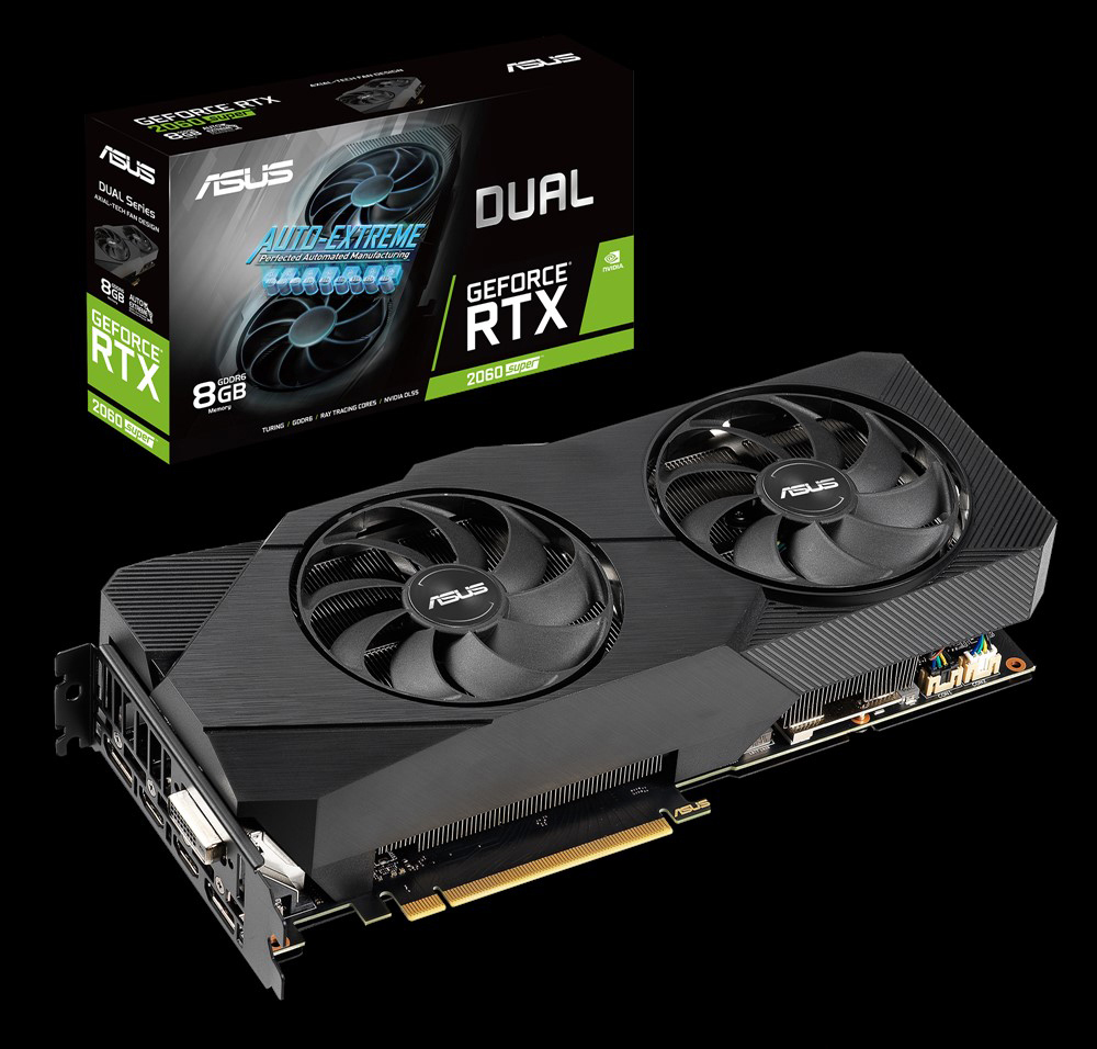 ASUS DUAL-RTX2060S-8G-EVO-V2 NVIDIA GeForce RTX 2060 SUPER