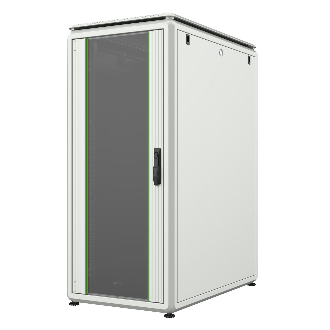 Lanview RDL26U68WH rack cabinet 26U Freestanding rack White – image 1