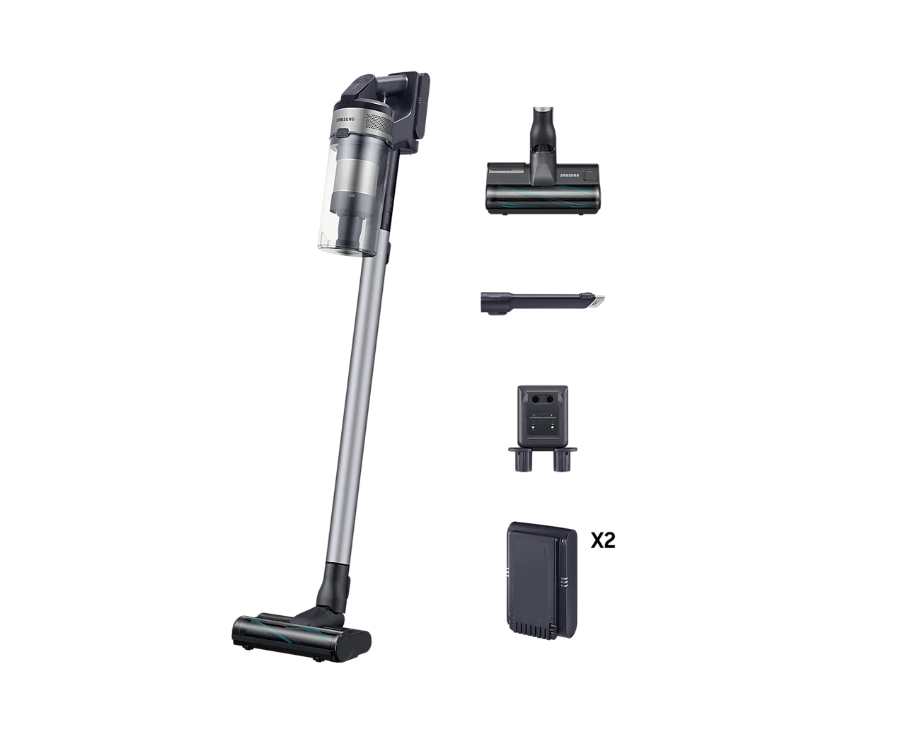 Samsung F-VS20BSAE903 stick vacuum/electric broom 2-in-1 stick vacuum Battery Dry Micro Bagless – image 2