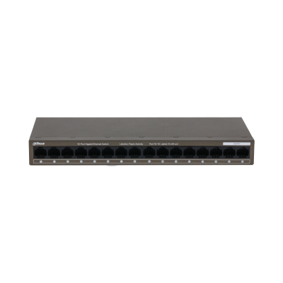 Dahua Technology PFS3016-16GT-M Unmanaged L2 Gigabit Ethernet (10/100/1000) 1U Black