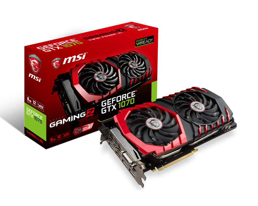 MSI GeForce GTX 1070 Gaming Z 8G – image 5