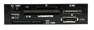 Manhattan 100908 card reader Internal Black – image 3