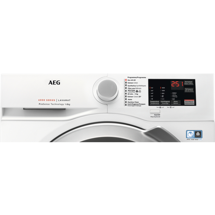 AEG L6FBI86PS washing machine Front-load – image 2