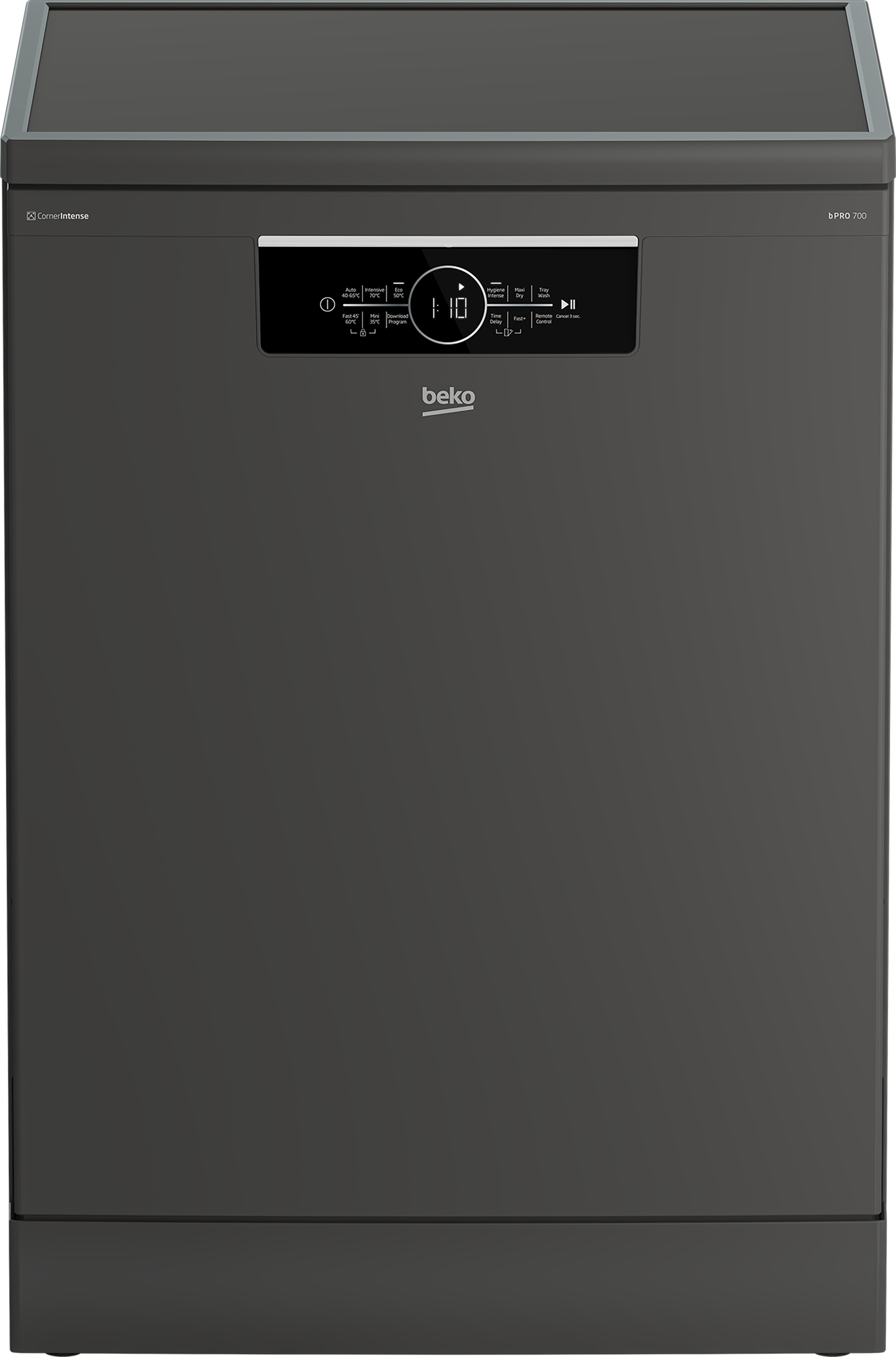 Beko BDFN36560WCFG Freestanding Full Size Dishwasher with Fast45 & MaxiDry