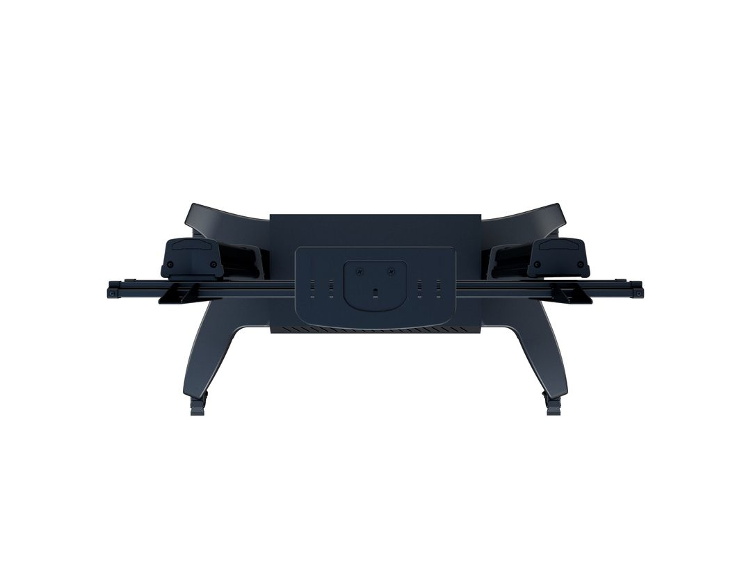 Multibrackets M Public Floorstand Dual Pillar 180 HD w AV Cabinet – image 6