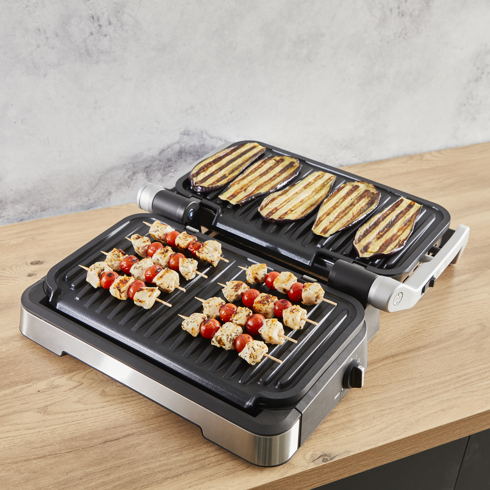 Tefal OptiGrill 2in1 XL GC784D contact grill – image 8
